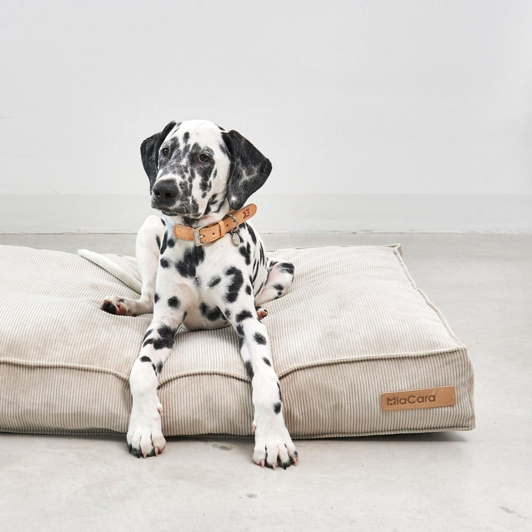 MiaCara Cordo Dog Cushion Greige