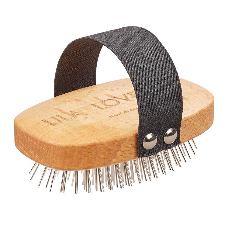 Dog brush for dogs with long hair and curly hair