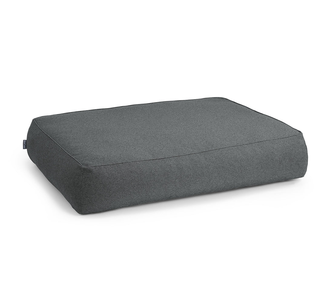 Luxury Dog Lounge Cushion by MiaCara in anthracite color