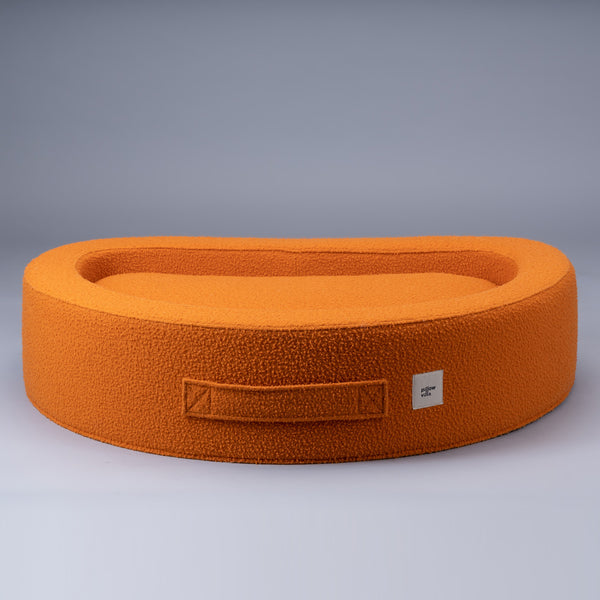 Aesthetic Modern Eco-Friendly Dog Furniture Pillow Villa Orange