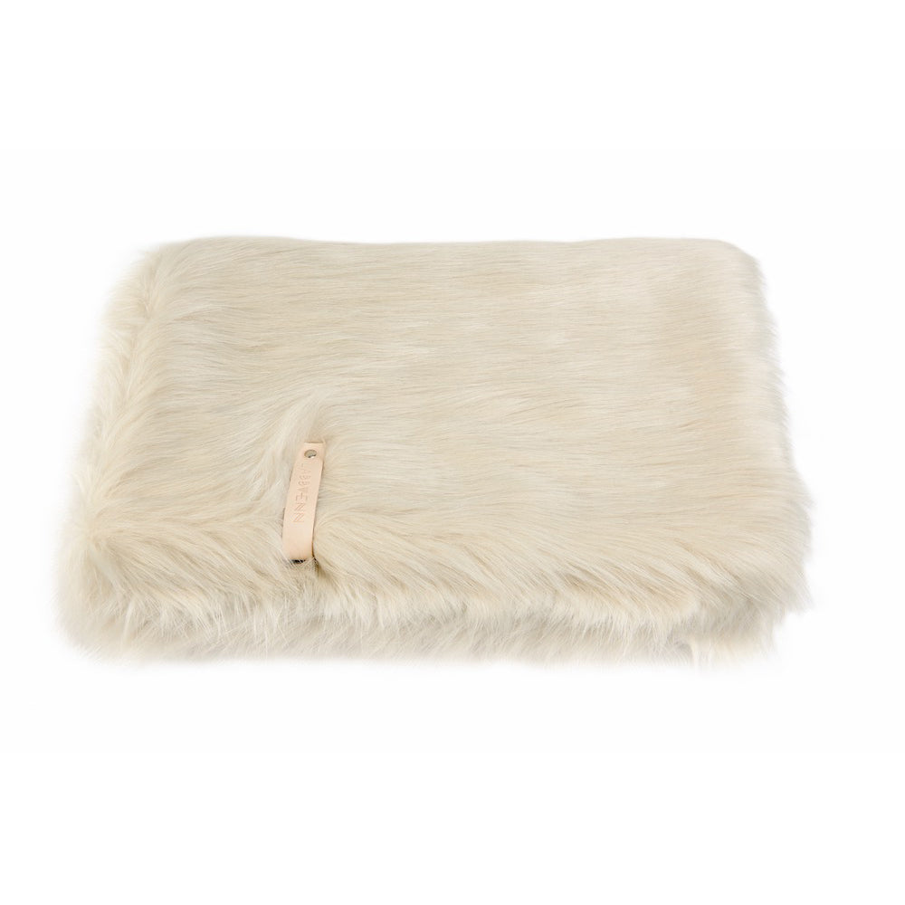 Labbvenn Dog Blanket FORA White faux fur