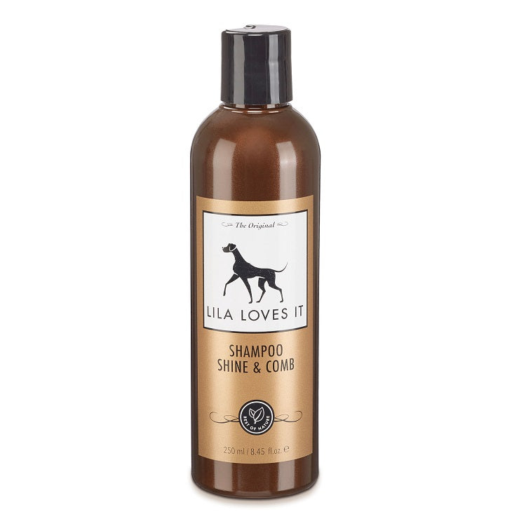 Natural and organic dog shampoo 